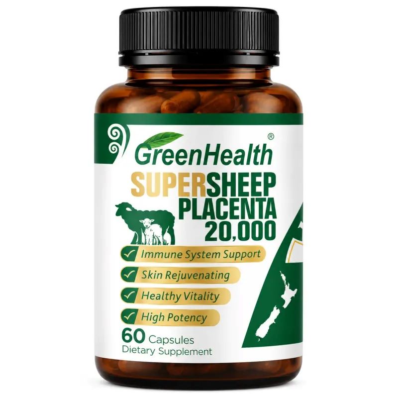 Sheep Placenta 20000mg 60 Capsules