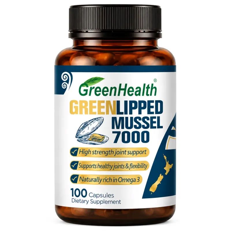 Green Lipped Mussel 7000mg 100 Capsules